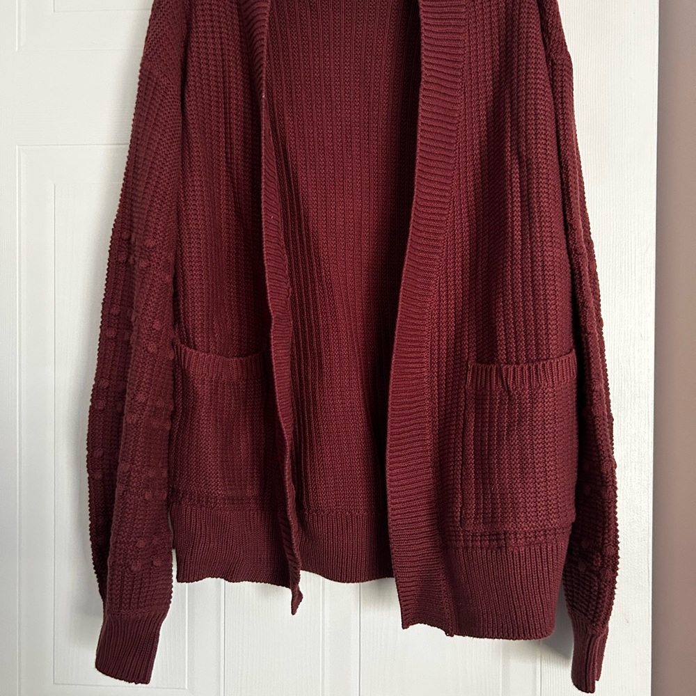 NWT Women's Burgundy Sweater